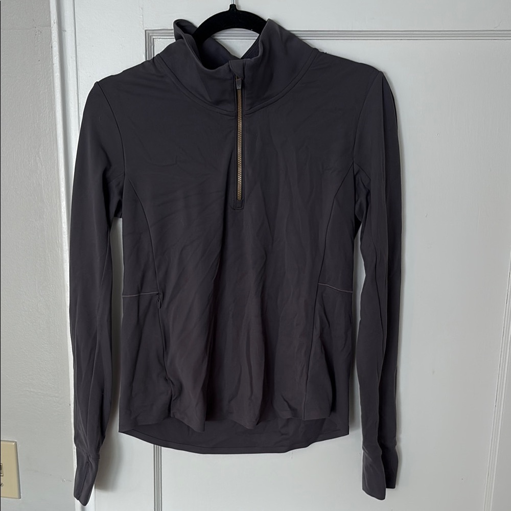 RHONE Gray Quarterzip NWOT